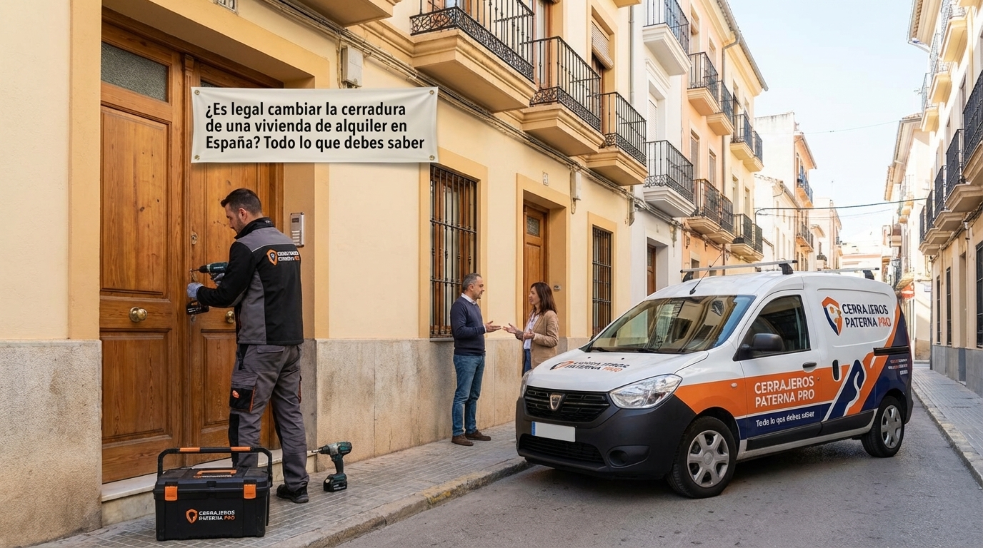 ¿Es legal cambiar la cerradura de una vivienda de alquiler en España? Todo lo que debes saber - Cerrajeros Paterna Pro